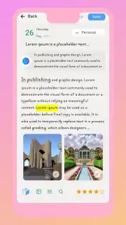NoteBook (Diary) скриншот 3