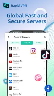 Rapid VPN - Safe Secure Proxy скриншот 4