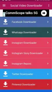 Social Media Video Best Downloader скриншот 1