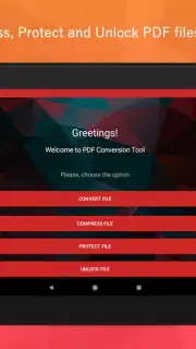 PDF Conversion Tool скриншот 1