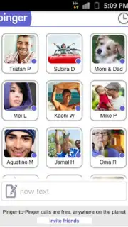 Pinger Messenger скриншот 1