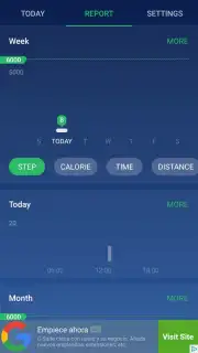 Pedometer Step Counter скриншот 6