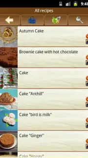 Cake recipes скриншот 3