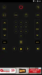 Universal TV Remote Control скриншот 1