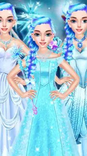 Ice Queen Makeup Dress Up скриншот 4