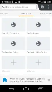 Orfox: Tor Browser скриншот 6