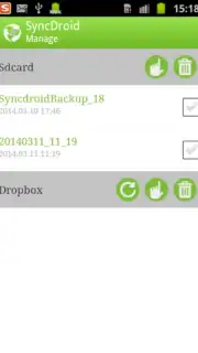 SyncDroid скриншот 2