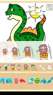 Dino Coloring Game скриншот 13