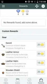 HabitRPG скриншот 2