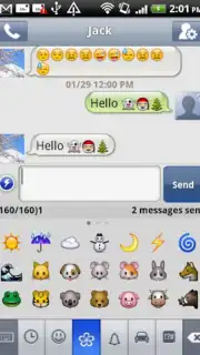 Handcent SMS скриншот 3