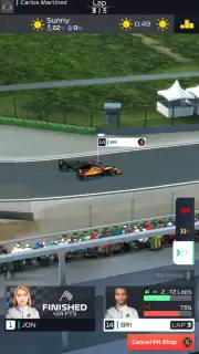 F1 Clash - Car Racing Manager скриншот 6