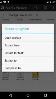 Arc File Manager скриншот 3