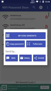 WiFi Password Show скриншот 1