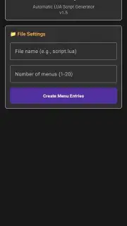 GG Script Generator скриншот 3