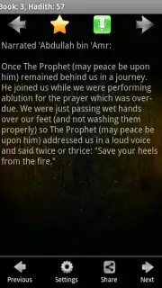 Sahih Al Bukhari скриншот 5
