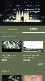 YouTube Music (Android TV) скриншот 6