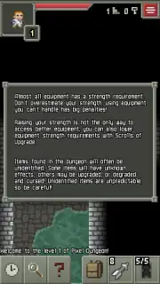 Unleashed Pixel Dungeon скриншот 1