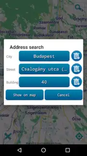 Карта Будапешт офлайн скриншот 6