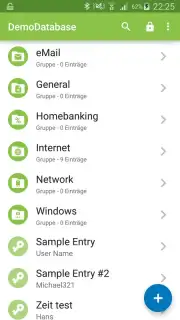 Keepass2Android скриншот 6