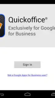 Quickoffice - Google Apps скриншот 2