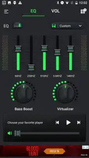 Equalizer & Bass Booster скриншот 5