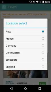 LinkVPN скриншот 2