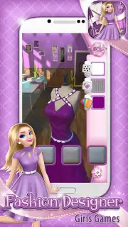 Fashion Designer Girls Games скриншот 2