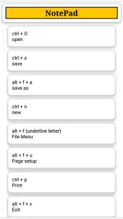 Computers Shortcut Keys скриншот 2