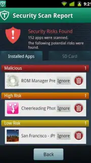 Antivirus y Seguridad Móvil скриншот 2