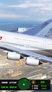 Airplane Simulator Flight Game скриншот 2