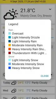 VelocityWeather скриншот 1