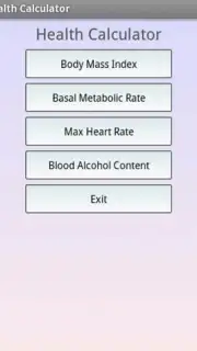Health Calculator скриншот 5