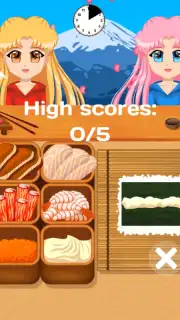 Sushi Making Game скриншот 1