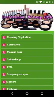 Maquillaje Profesional 2016 скриншот 1