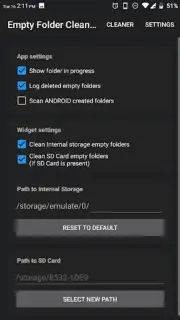 Empty Folder Cleaner скриншот 6