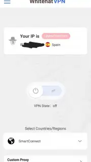 WhitehatVPN скриншот 1