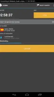 Hideman VPN скриншот 4