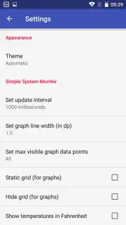 Simple System Monitor скриншот 4