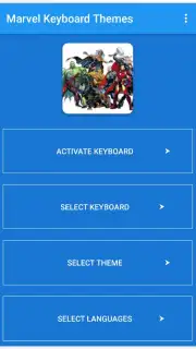 Marvel Keyboard Themes скриншот 2