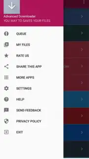 Advanced Downloader скриншот 3