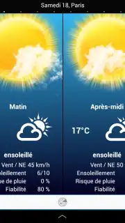 Weather for France скриншот 15