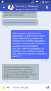 Aquila Messenger for Twitter скриншот 4