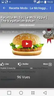 Recettes Sandwichs скриншот 1
