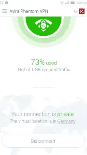 Avira Phantom VPN скриншот 11