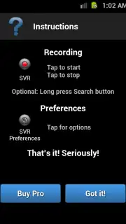 Secret Video Recorder (Android 1X) скриншот 4