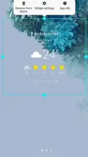 Samsung Weather скриншот 1