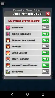 Card Creator for Clash Royale скриншот 8