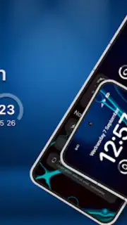 Lock Screen iOS 16 скриншот 10