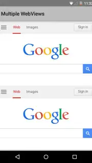 Android System WebView скриншот 2