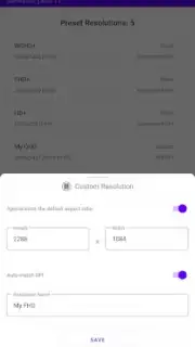 Pixels: Resolution+DPI Changer скриншот 1